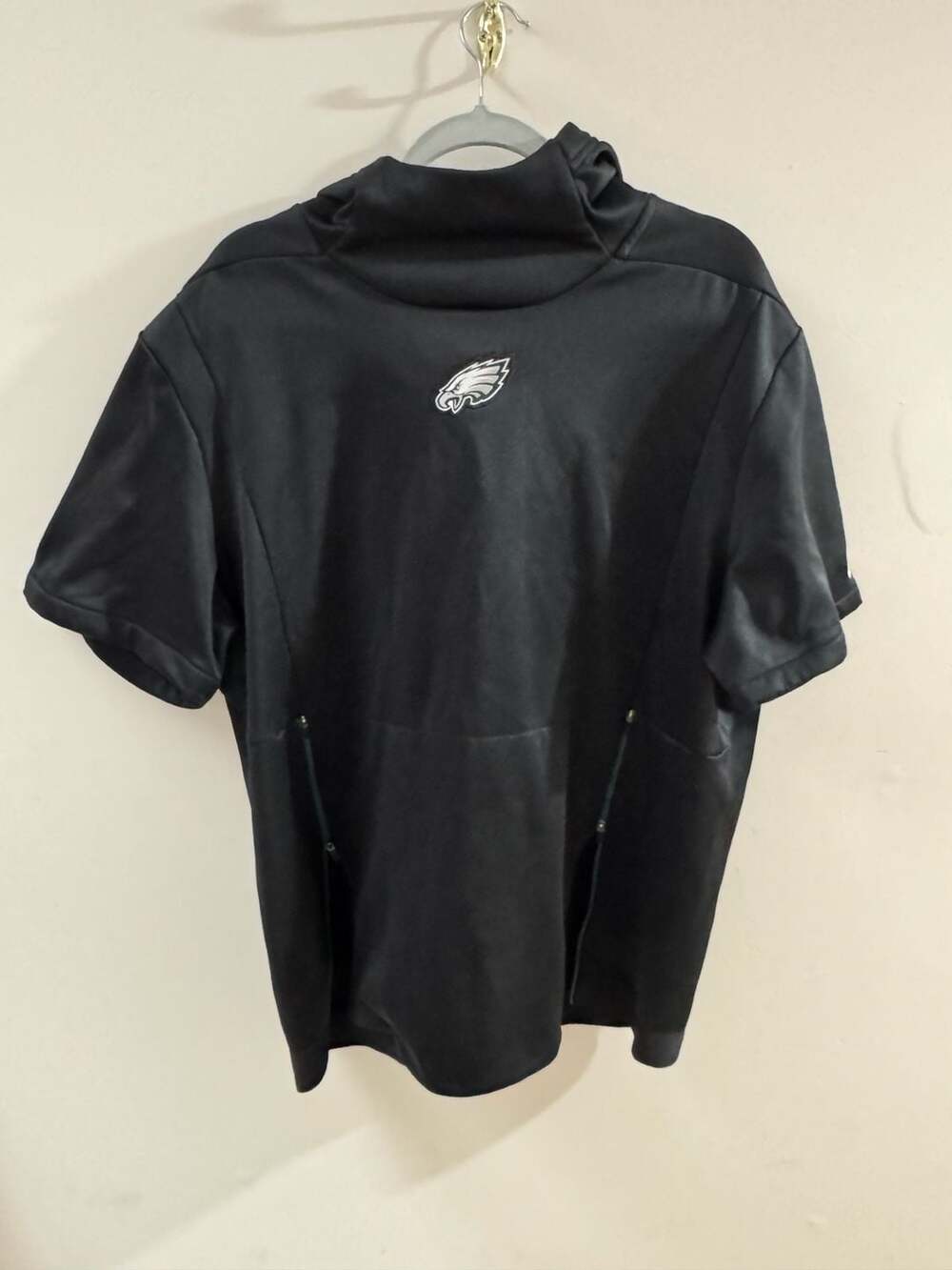 Nike NFL Philadelphia Eagles Sideline Performance Short-Sleeve Hooded Top